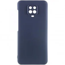 Чохол Silicone Cover Lakshmi Full Camera (AAA) для Xiaomi Redmi Note 9s / Note 9 Pro /Note 9 Pro Max Темно-синій / Midnight blue