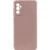 Чохол TPU GETMAN Liquid Silk Full Camera для Samsung Galaxy A55 Рожевий / Pink Sand