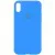 Чохол Silicone Case Full Protective (AA) для Apple iPhone X / XS (5.8") Блакитний / Blue Чохол Silicone Case Full Protective (AA) для Apple iPhone X / XS (5.8") Блакитний / Blue