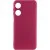 Чохол Silicone Cover Lakshmi Full Camera (A) для Oppo A38 / A18 Бордовий / Marsala