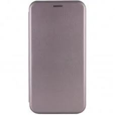 Шкіряний чохол-книжка Classy для TECNO Spark Go 1 (KL4) / Spark Go 2025 Сірий