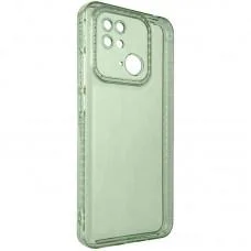 Чохол TPU Starfall Clear для Xiaomi Redmi 10C Зелений