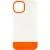 Чохол TPU+PC Bichromatic для Apple iPhone 12 Pro / 12 (6.1") Matte / Orange