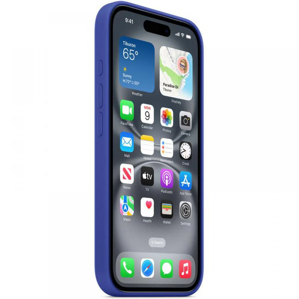 Чехол Silicone case (AAA) with Magsafe and Animation для Apple iPhone 16 Pro (6.3")