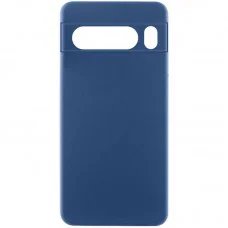 Чохол Silicone Cover Lakshmi Full Camera (AA) для Google Pixel 8 Pro Синій / Navy Blue
