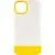 Чохол TPU+PC Bichromatic для Apple iPhone 12 Pro / 12 (6.1") Matte / Yellow