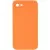 Чохол Silicone Case Square Full Camera Protective (AA) NOLOGO для Apple iPhone 7/8/SE (2020) (4.7") Помаранчевий / Papaya