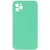 Чохол Silicone Case Square Full Camera Protective (AA) NOLOGO для Apple iPhone 11 Pro Max (6.5") Зелений / Spearmint
