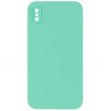 Чехол Silicone Case Square Full Camera Protective (AA) NOLOGO для Apple iPhone XS Max (6.5")