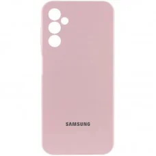 Чохол Silicone Cover Lakshmi Full Camera (AA) with logo для Samsung Galaxy A05s Рожевий / Pink Sand