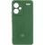 Чохол Silicone Cover Lakshmi Full Camera (AA) with logo для Xiaomi Redmi Note 13 Pro+ Зелений / Dark green
