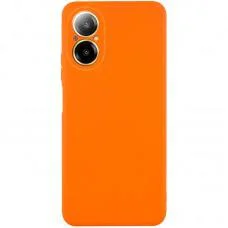 Силіконовий чохол Candy Full Camera для Realme C67 4G Помаранчевий / Orange