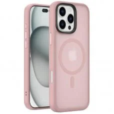 Чохол Ummi Colorful with MagSafe для Apple iPhone 16 Pro (6.3") Рожевий / Pink