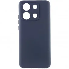 Чохол Silicone Cover Lakshmi Full Camera (AA) для Xiaomi Redmi Note 13 4G Синій / Midnight Blue