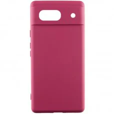 Чохол Silicone Cover Lakshmi (A) для Google Pixel 7a Бордовий / Marsala