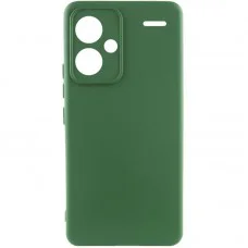Чохол Silicone Cover Ummi Lakshmi Full Camera (AA) для Xiaomi Redmi Note 13 Pro+ Зелений / Dark green