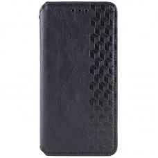 Шкіряний чохол-книжка GETMAN Cubic (PU) для Xiaomi Redmi 12 Чорний