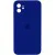 Чохол Silicone Case Square Full Camera Protective (AA) для Apple iPhone 11 (6.1") Синій / Deep navy Чохол Silicone Case Square Full Camera Protective (AA) для Apple iPhone 11 (6.1") Синій / Deep navy