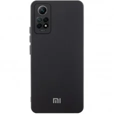 Чохол Silicone Cover Lakshmi Full Camera (AA) with logo для Xiaomi Redmi Note 12 Pro 4G Чорний / Black
