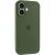 Чохол Silicone Case Full Camera Protective (AA) для Apple iPhone 16 Plus (6.7") Зелений / Dark Olive