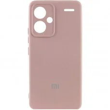 Чохол Silicone Cover Lakshmi Full Camera (AA) with logo для Xiaomi Redmi Note 13 Pro+ Рожевий / Pink Sand