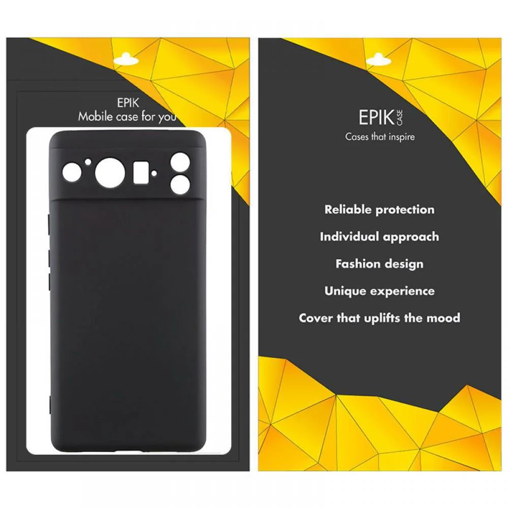 Чохол TPU Epik Black Full Camera для Google Pixel 8 Pro Чорний Чохол TPU Epik Black Full Camera для Google Pixel 8 Pro Чорний