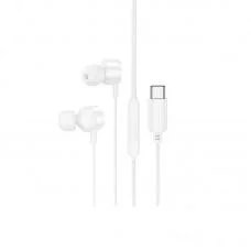 Навушники Borofone BM94 Sonar universal (Type-C/1.2m) White