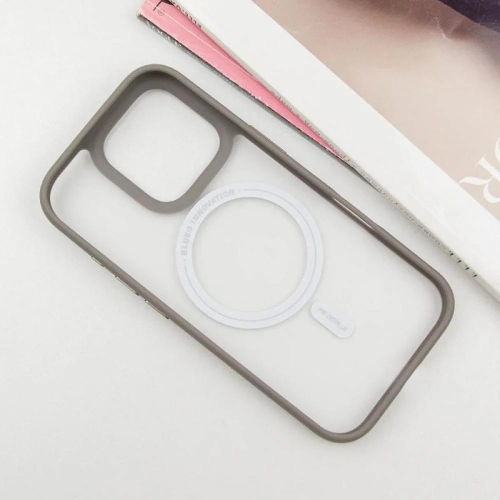 TPU+PC чехол Blueo Skin Friendly Frosted with MagSafe для Apple iPhone 16 Pro Max (6.9")