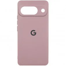 Чохол Silicone Cover Lakshmi Full Camera (AAA) with Logo для Google Pixel 9 Рожевий / Pink Sand