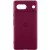 Чохол Silicone Cover Lakshmi Full Camera (AAA) with Logo для Google Pixel 7a Бордовий / Plum