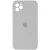 Чохол Silicone Case Square Full Camera Protective (AA) для Apple iPhone 11 Pro (5.8") Сірий / Light Grey