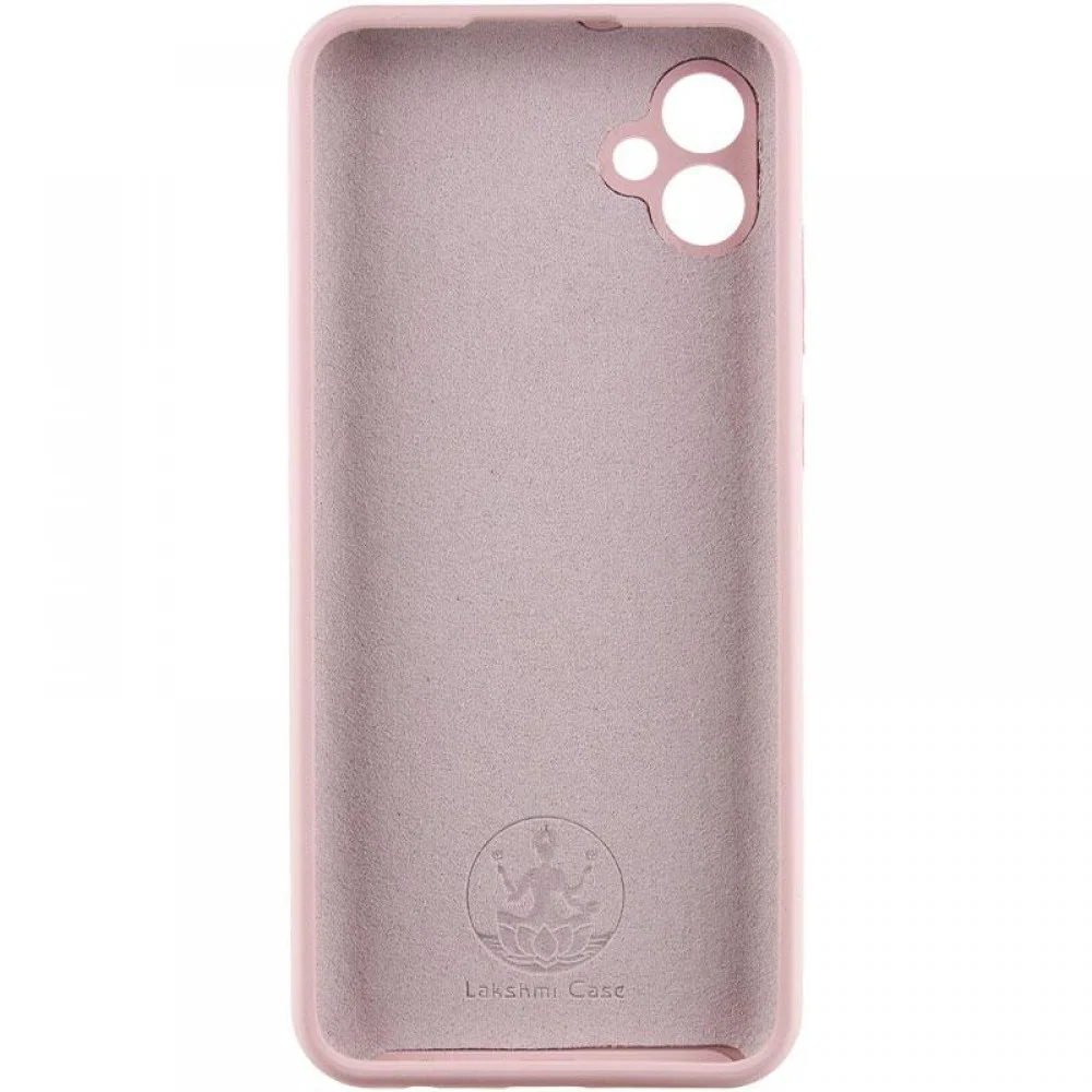 Чохол Silicone Cover Ummi Lakshmi Full Camera (AA) для Samsung Galaxy A06 Рожевий / Pink Sand