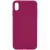 Чохол Silicone Case Full Protective (AA) NO LOGO для Apple iPhone X / XS (5.8") Червоний / Rose Red