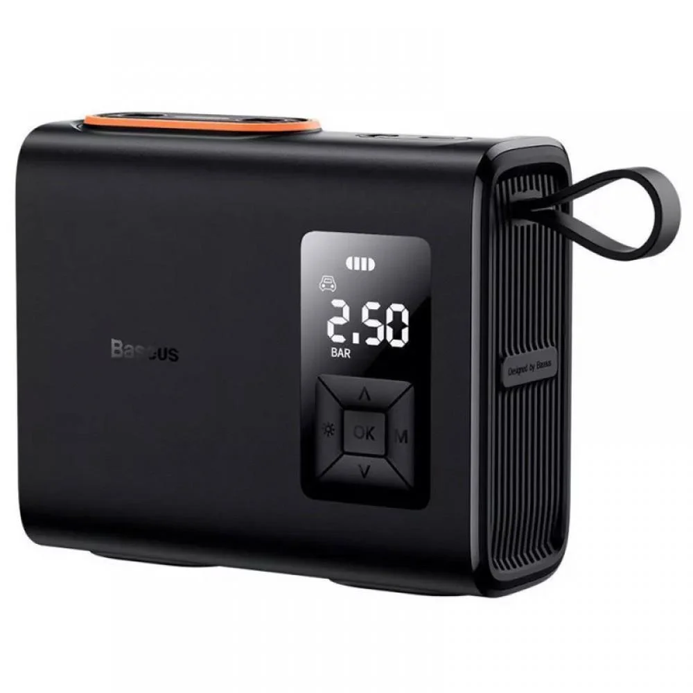 Автомобильный насос Baseus Mega EnergyPump Series Dual Cylinder 6000 mAh (CRNL060001)