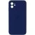 Чохол Silicone Case Square Full Camera Protective (AA) для Apple iPhone 11 (6.1") Темно-синій / Midnight blue Чохол Silicone Case Square Full Camera Protective (AA) для Apple iPhone 11 (6.1") Темно-синій / Midnight blue