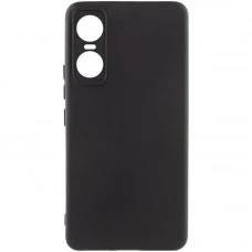Чохол Silicone Cover Lakshmi Full Camera (A) для Tecno Pop 6 Pro Чорний / Black Чохол Silicone Cover Lakshmi Full Camera (A) для Tecno Pop 6 Pro Чорний / Black