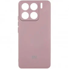 Чохол Silicone Cover Lakshmi Full Camera (AA) with logo для Xiaomi 15 Pro Рожевий / Pink Sand