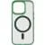 Чохол TPU Iris with MagSafe для Apple iPhone 13 Pro Max (6.7") Зелений Чохол TPU Iris with MagSafe для Apple iPhone 13 Pro Max (6.7") Зелений