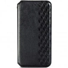 Шкіряний чохол-книжка GETMAN Cubic (PU) для Samsung Galaxy A23 4G Чорний