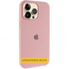 Чохол Silicone Case (AA) Logo with MagSafe для Apple iPhone 17 Pro Max (6.9") Рожевий / Pink Sand