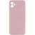 Чохол TPU GETMAN Liquid Silk Full Camera для Samsung Galaxy A04 Рожевий / Pink Sand