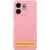 Чохол TPU GETMAN Liquid Silk Full Camera для Motorola Moto G55 5G Рожевий / Pink