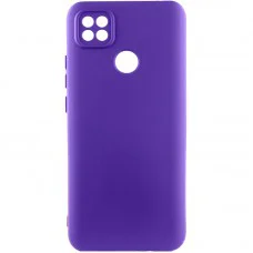 Чохол Silicone Cover Lakshmi Full Camera (AA) для Oppo A15s / A15 Синій / Iris