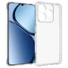 TPU чохол GETMAN Ease logo посилені кути Full Camera для Realme C61 4G / C63 4G Безбарвний (прозорий)