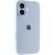 Чохол Silicone Case Full Camera Protective (AA) для Apple iPhone 16 Plus (6.7") Блакитний / Sweet Blue