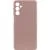 Чохол TPU GETMAN Liquid Silk Full Camera для Samsung Galaxy M34 5G Рожевий / Pink Sand