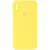 Чохол Silicone Case Square Full Camera Protective (AA) для Apple iPhone XS Max (6.5") Жовтий / Yellow