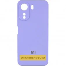 Чохол Silicone Cover Lakshmi Full Camera (AAA) with Logo для Xiaomi Redmi Note 14 Pro+ Бузковий / Dasheen