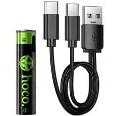 Акумуляторні батарейки Hoco JA4 (AAA ) Energy 2 pcs Black