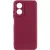 Чохол Silicone Cover Lakshmi Full Camera (A) для Oppo A17 Бордовий / Marsala